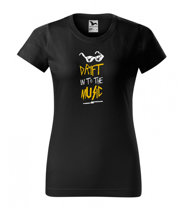 Tricou pentru cei pasionati de muzica, cadoul perfect, Drift Into The Music [1]