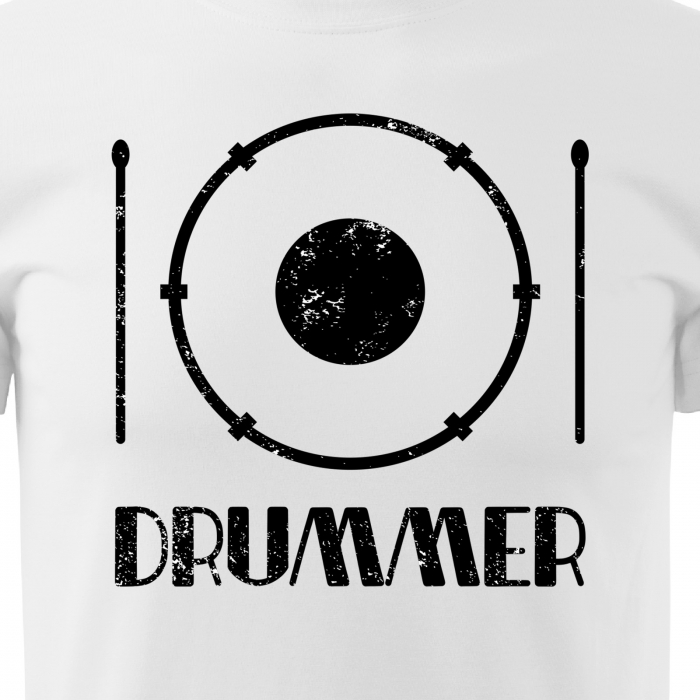 Tricou pentru cei pasionati de muzica, cadoul perfect, Drummer [2]