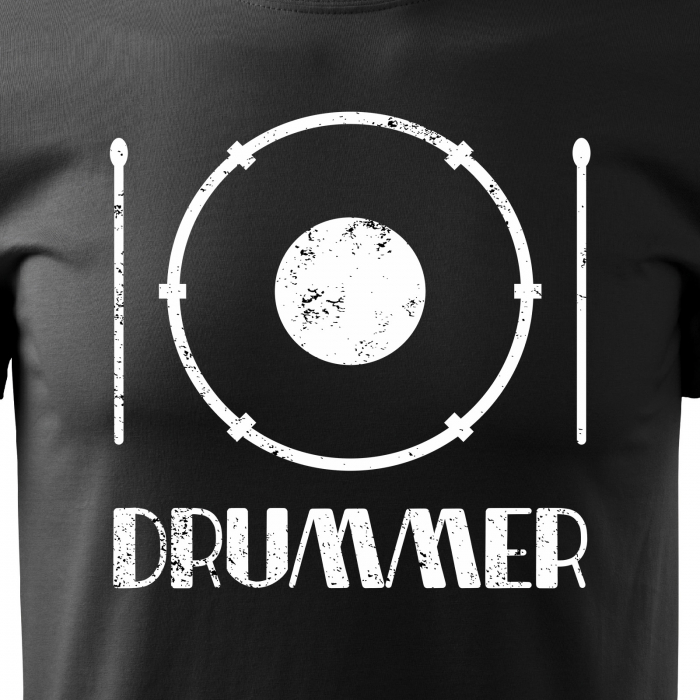 Tricou pentru cei pasionati de muzica, cadoul perfect, Drummer [2]