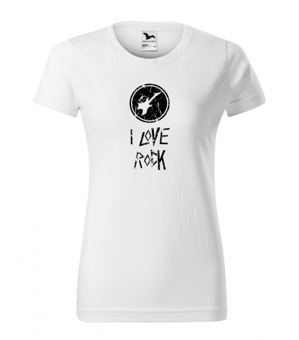 Tricou pentru cei pasionati de muzica, cadoul perfect, I Love Rock [1]