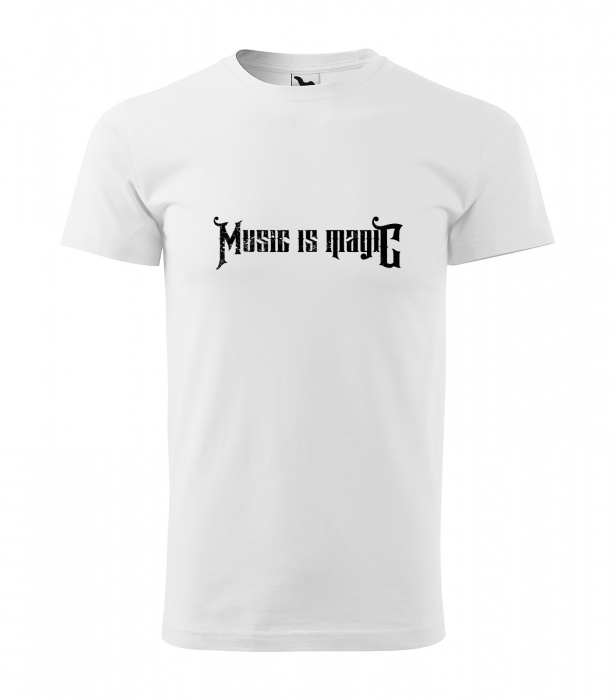 Tricou pentru cei pasionati de muzica, cadoul perfect, Music Is Magic [1]