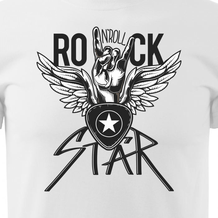 Tricou pentru cei pasionati de muzica, cadoul perfect, Rock'n Roll Star [2]