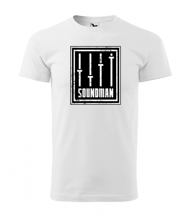 Tricou pentru cei pasionati de muzica, cadoul perfect, SoundMan [1]