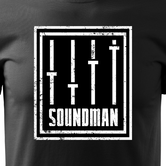 Tricou pentru cei pasionati de muzica, cadoul perfect, SoundMan [2]