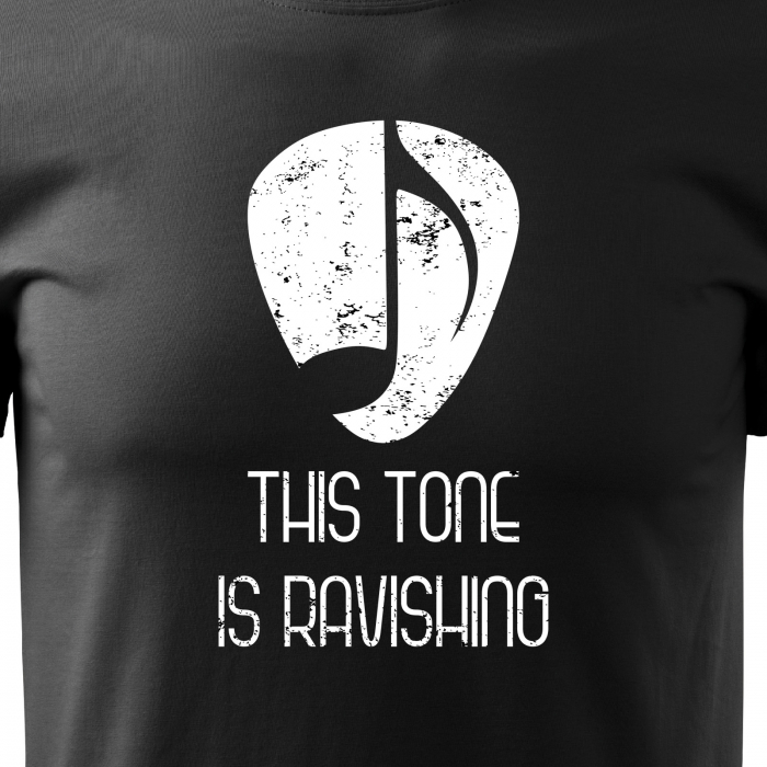 Tricou pentru cei pasionati de muzica, cadoul perfect, This Tone is Ravishing [2]