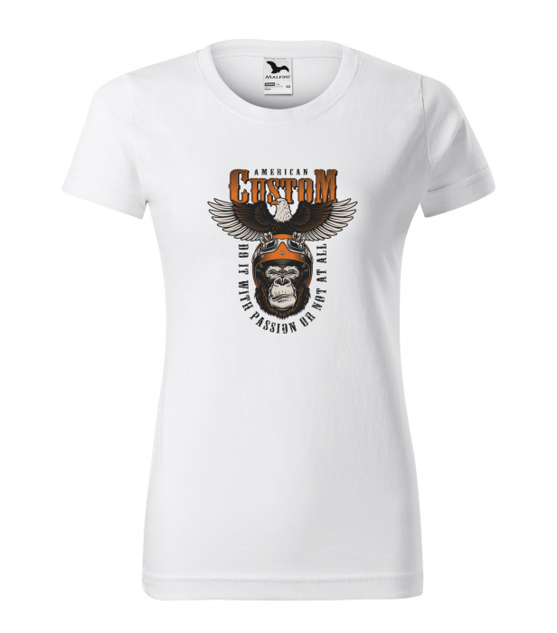 Tricou pentru motociclisti, bikeri, American Custom Gorilla [1]