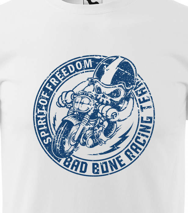 Tricou pentru motociclisti, bikeri, Bad Bone Racing [2]