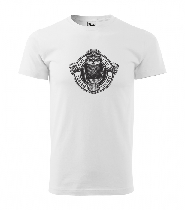 Tricou pentru motociclisti, bikeri, Black Eagle Custom Culture [1]