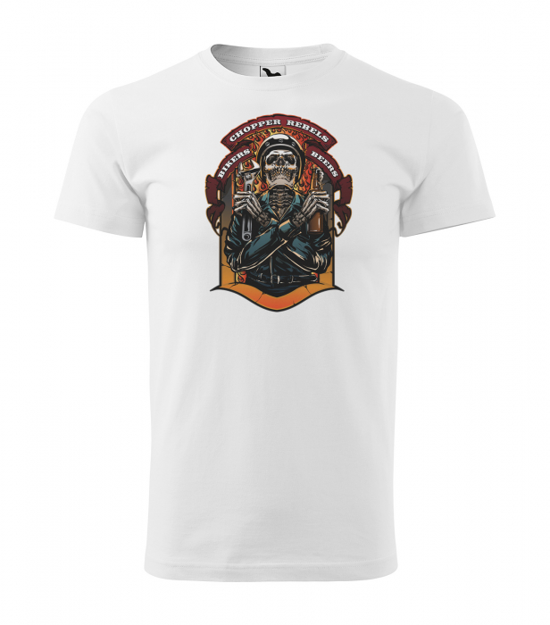Tricou pentru motociclisti, bikeri, Chopper Rebels [1]