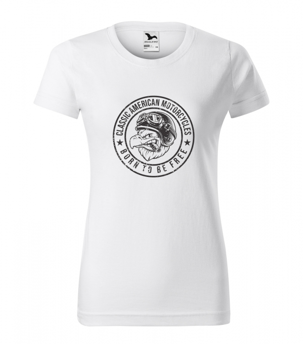 Tricou pentru motociclisti, bikeri, Classic American Eagle [1]