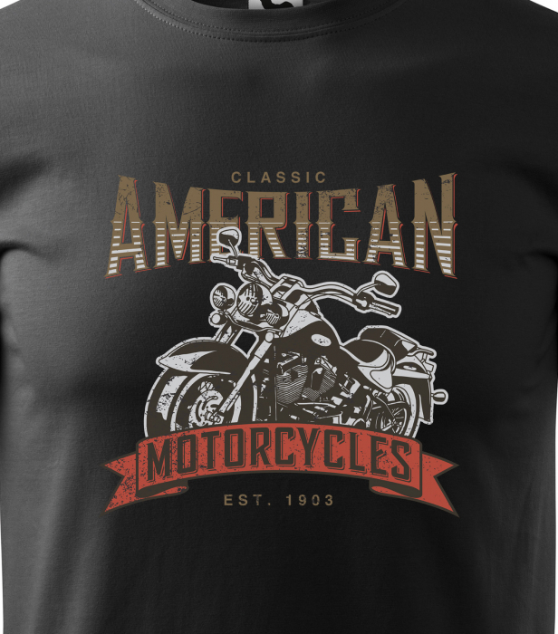 Tricou pentru motociclisti, bikeri, Classic Americans [2]