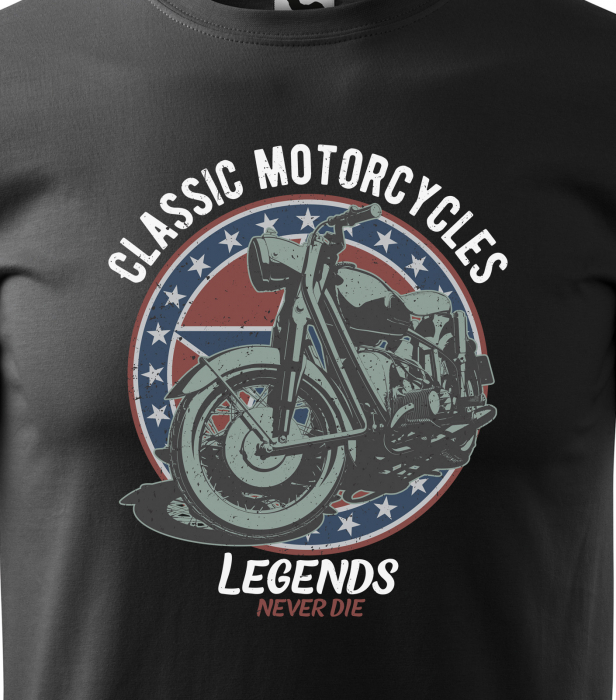 Tricou pentru motociclisti, bikeri, Classic Motorcycles [2]
