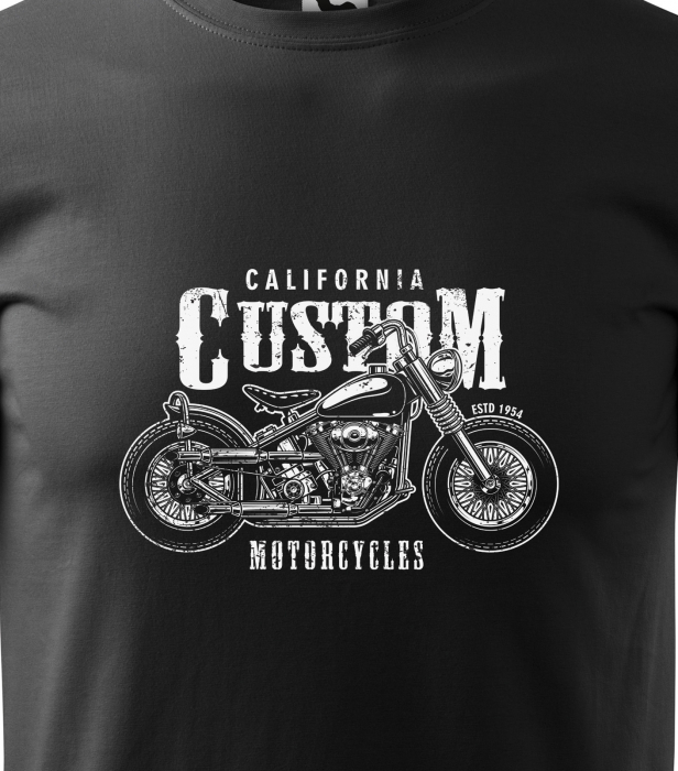Tricou pentru motociclisti, bikeri, Custom Chopper [2]