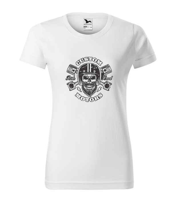 Tricou pentru motociclisti, bikeri, Custom Motors 1 [1]