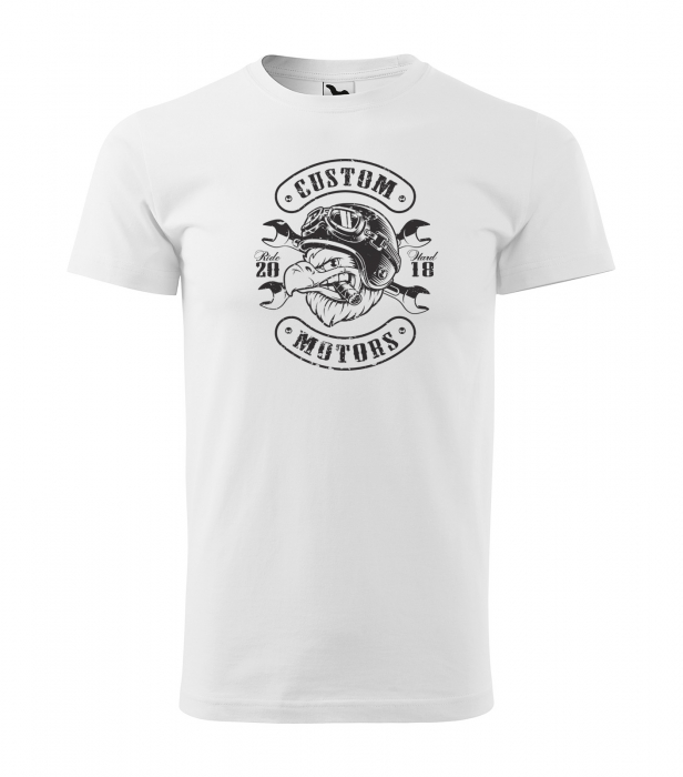 Tricou pentru motociclisti, bikeri, Custom Motors 2 [5]