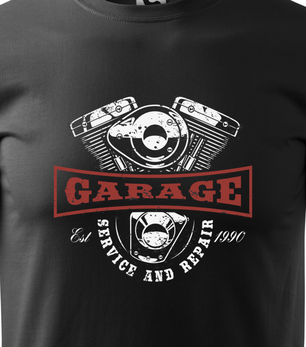 Tricou pentru motociclisti, bikeri, Custom Motors 3 [2]