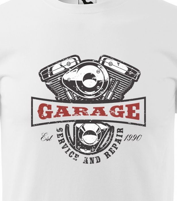 Tricou pentru motociclisti, bikeri, Custom Motors 3 [2]
