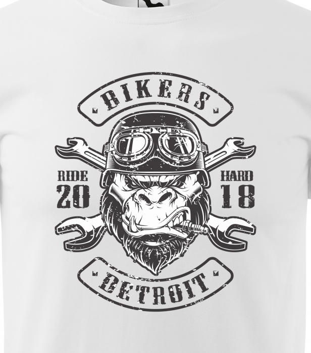 Tricou pentru motociclisti, bikeri, Custom Motors 4 [2]