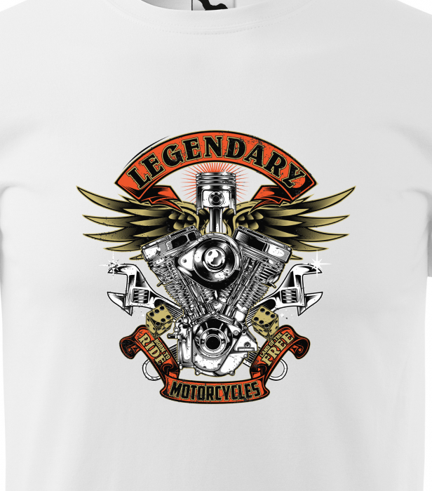 Tricou pentru motociclisti, bikeri, Legendary Motorcycles [2]