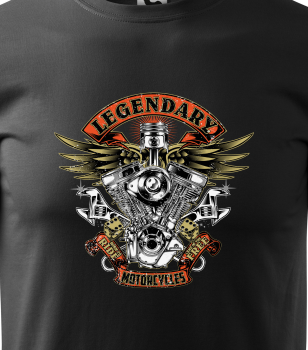 Tricou pentru motociclisti, bikeri, Legendary Motorcycles [2]