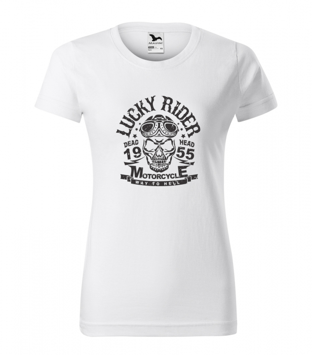 Tricou pentru motociclisti, bikeri, Lucky Rider [1]