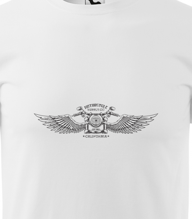 Tricou pentru motociclisti, bikeri, Motorcycle Supply Co California [2]