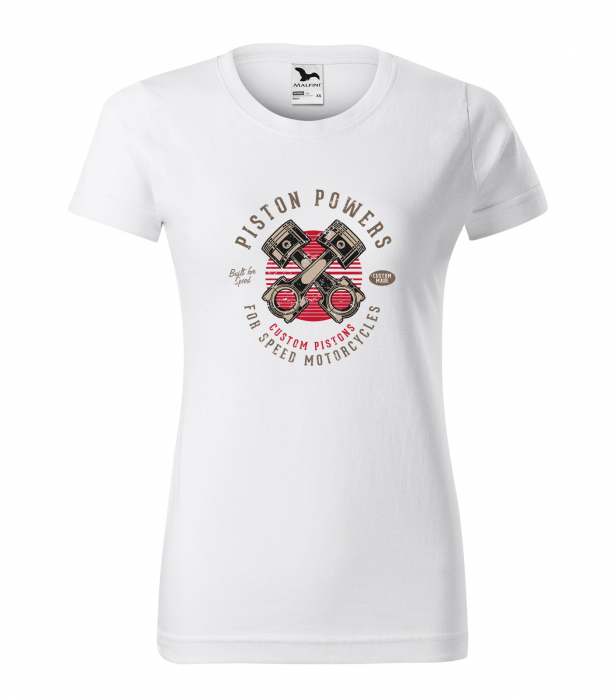 Tricou pentru motociclisti, bikeri, Piston Power [1]