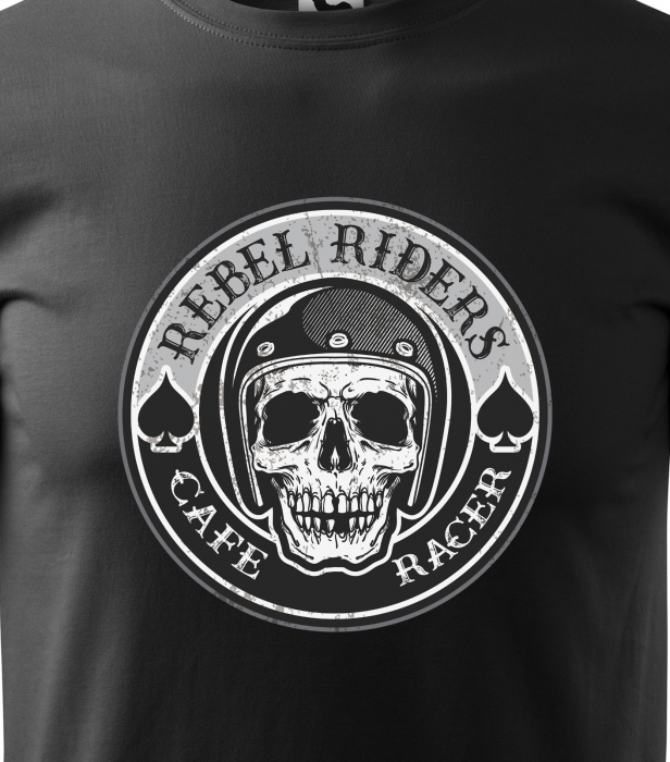 Tricou pentru motociclisti, bikeri, Rebel Riders [2]