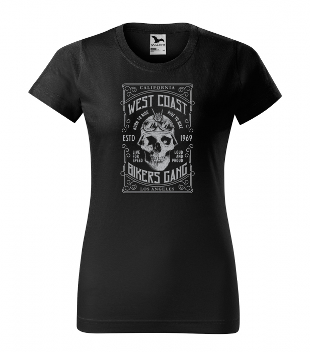 Tricou pentru motociclisti, bikeri, West Coast Bikers [1]