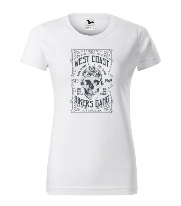 Tricou pentru motociclisti, bikeri, West Coast Bikers [1]