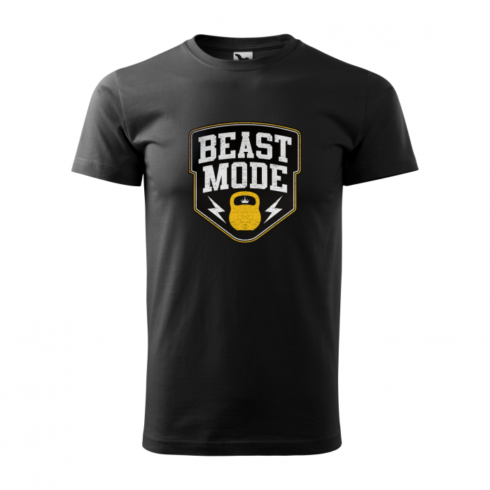 Tricou pentru pasionatii de fitness/sala de forta, Beast Mode ON [1]