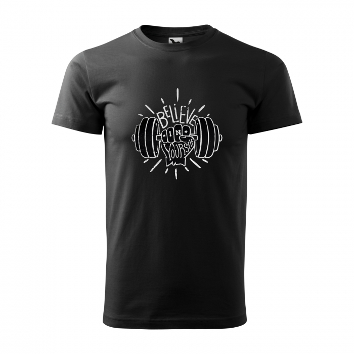 Tricou pentru pasionatii de fitness/sala de forta, Believe in Yourself [1]