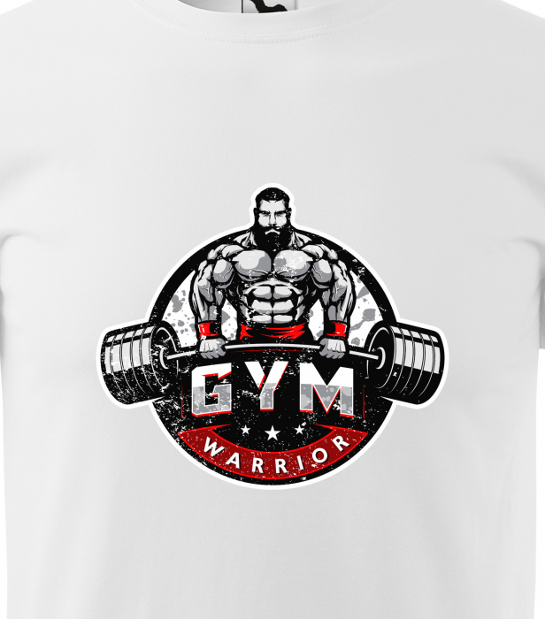 Tricou pentru pasionatii de fitness/sala de forta, Gym Warrior [2]