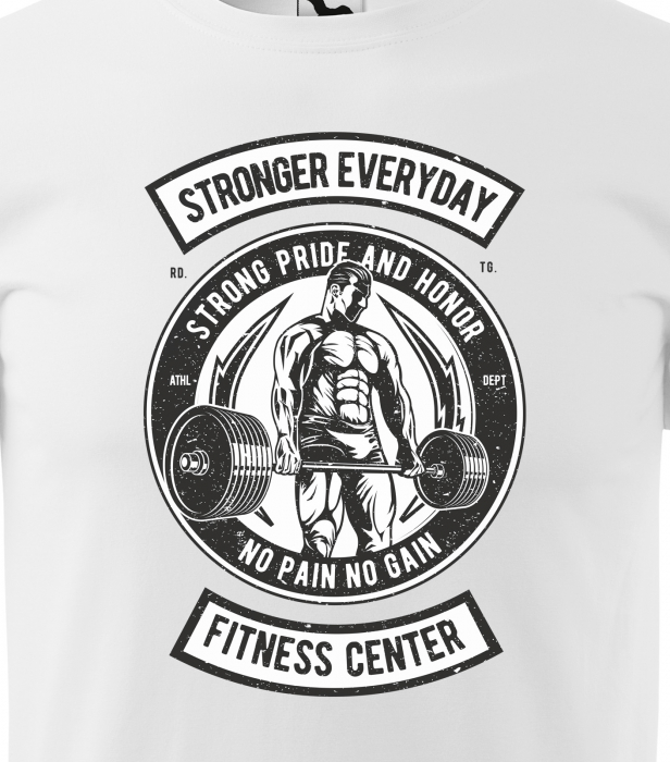 Tricou pentru pasionatii de fitness/sala de forta, Strong Pride and Honor [2]
