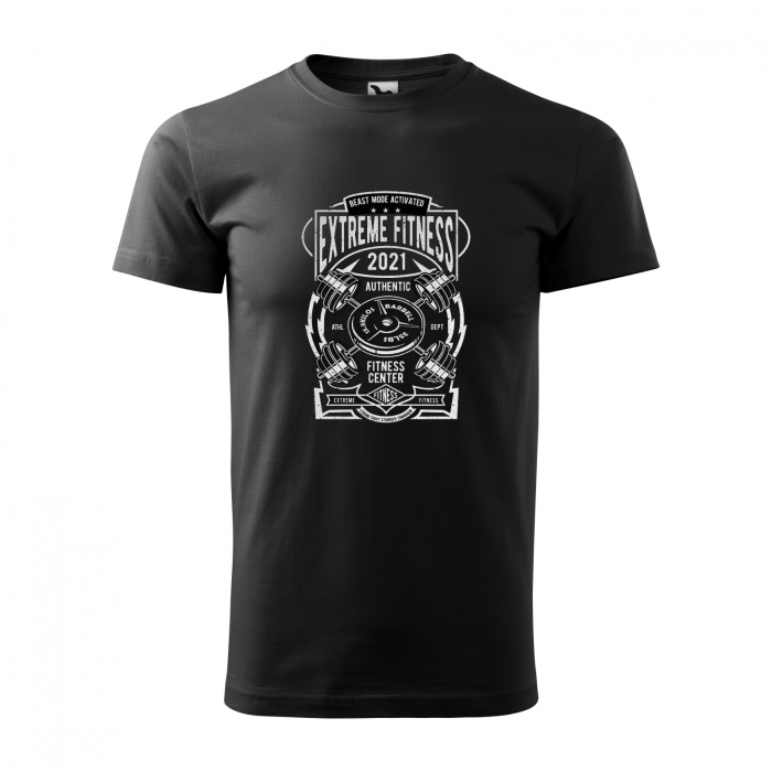 Tricou pentru pasionatii de fitness/sala de forta, Strong Today Stronger Tomorrow Fitness Gym [1]