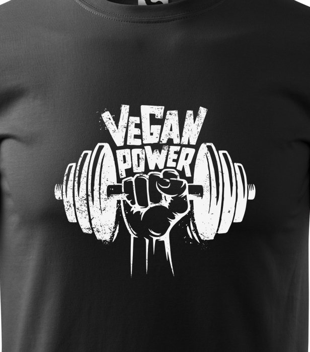 Tricou pentru pasionatii de fitness/sala de forta, Vegan Power [2]