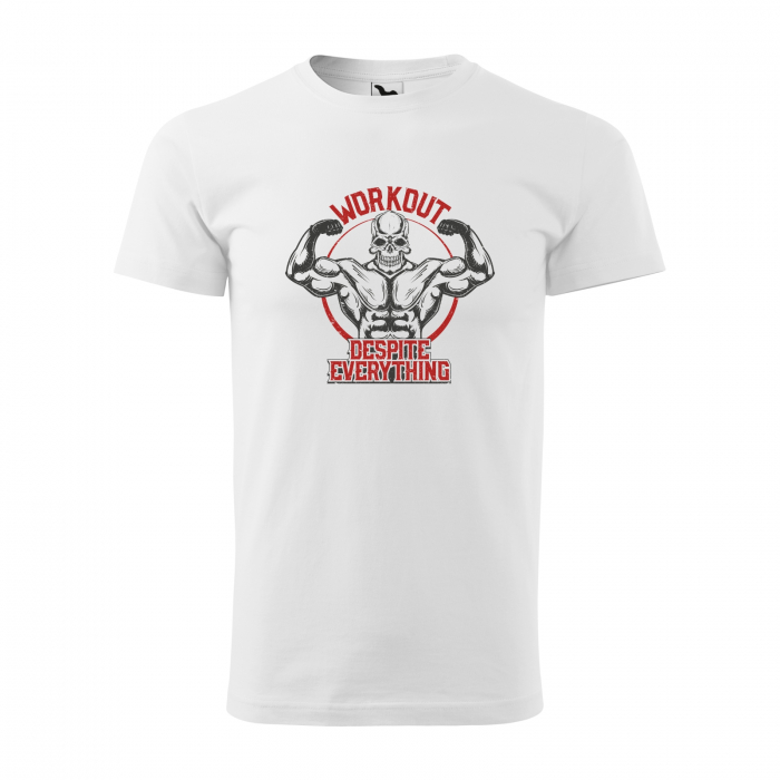 Tricou pentru pasionatii de fitness/sala de forta, Workout Despite Everything [1]