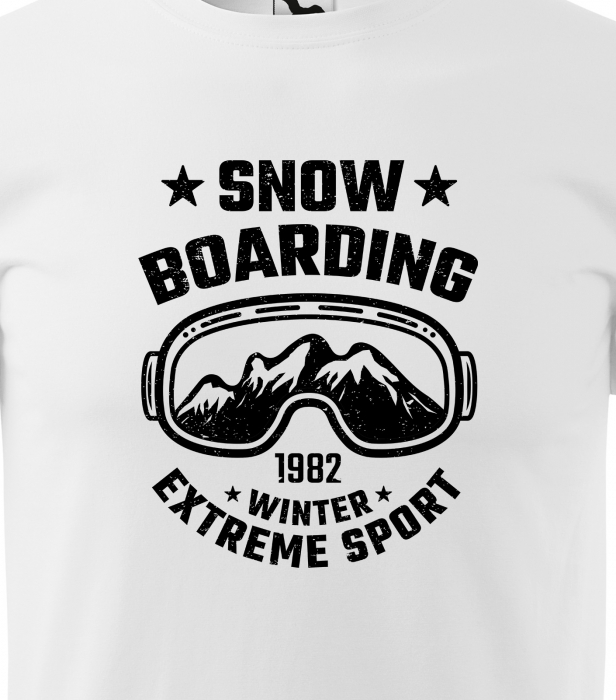 Tricou pentru pasionatii de snowboard, cadoul perfect, Extreme 1982 Sports [2]