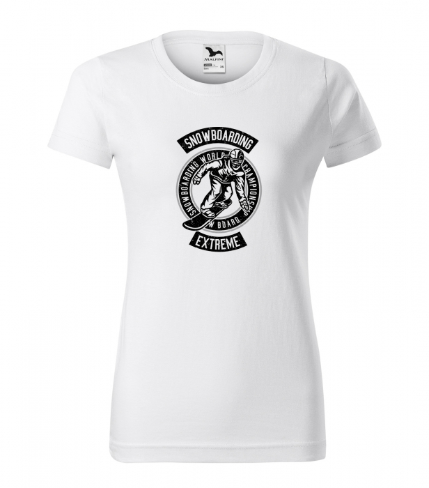 Tricou pentru pasionatii de snowboard, cadoul perfect, Extreme Snowboarding World Championship [1]