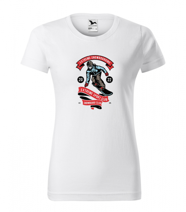Tricou pentru pasionatii de snowboard, cadoul perfect, Extreme Sport Snowboarding Club 2022 [1]