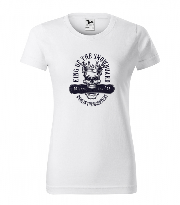 Tricou pentru pasionatii de snowboard, cadoul perfect, King of the Snowboard [1]
