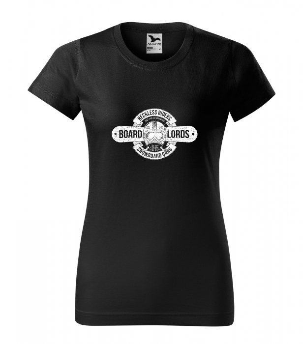 Tricou pentru pasionatii de snowboard, cadoul perfect, Reckless Riders Board Lords [1]