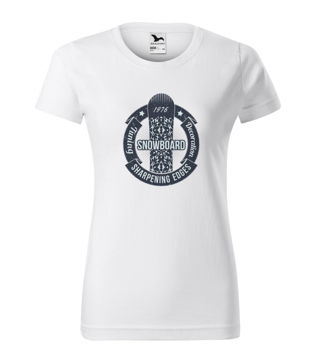 Tricou pentru pasionatii de snowboard, cadoul perfect, Sharp Edges [1]