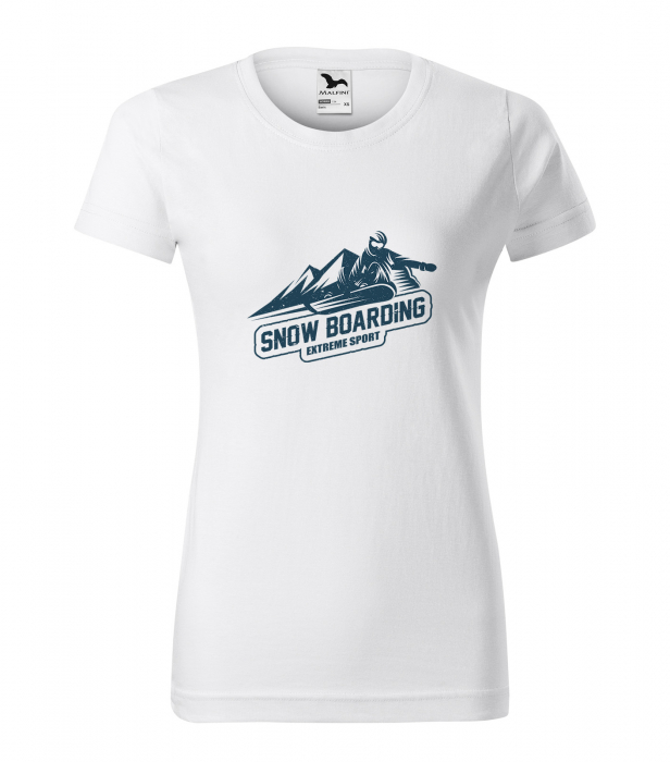 Tricou pentru pasionatii de snowboard, cadoul perfect, Snow Boarding Extreme Sport [1]