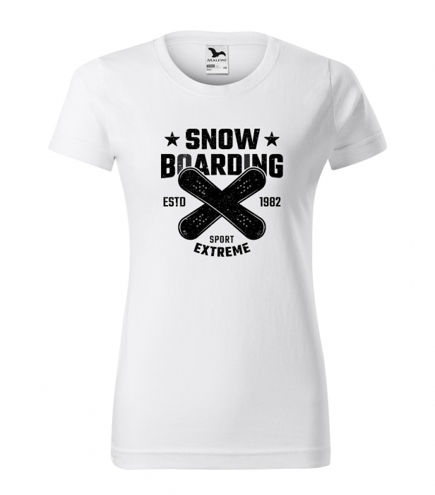 Tricou pentru pasionatii de snowboard, cadoul perfect, Snow Crossing Boards [1]