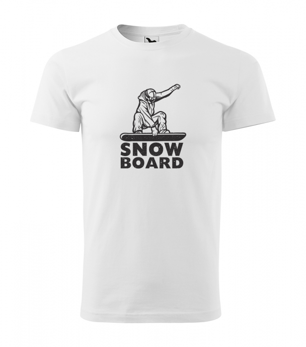 Tricou pentru pasionatii de snowboard, cadoul perfect, SnowBoard Good Rider [1]