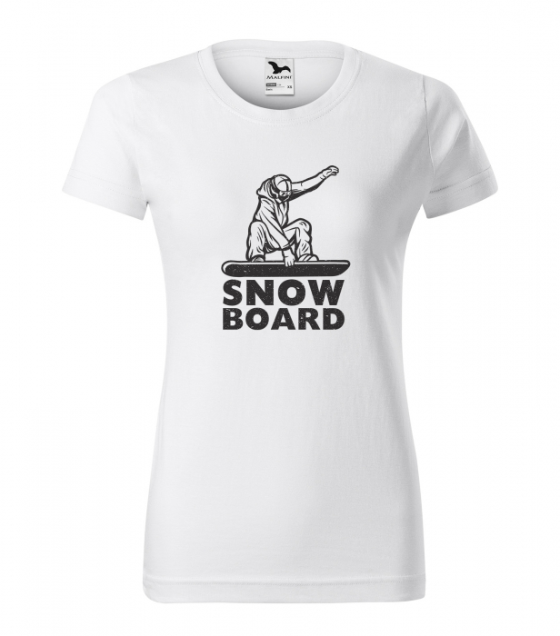 Tricou pentru pasionatii de snowboard, cadoul perfect, SnowBoard Good Rider [1]