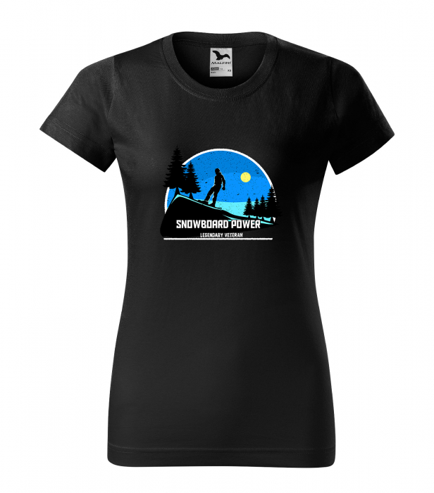Tricou pentru pasionatii de snowboard, cadoul perfect, Snowboard Legendary Veteran [1]