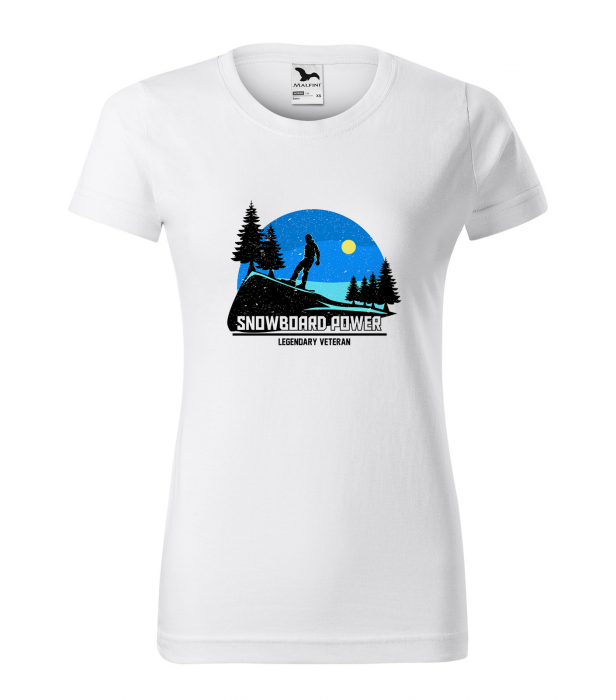 Tricou pentru pasionatii de snowboard, cadoul perfect, Snowboard Legendary Veteran [1]