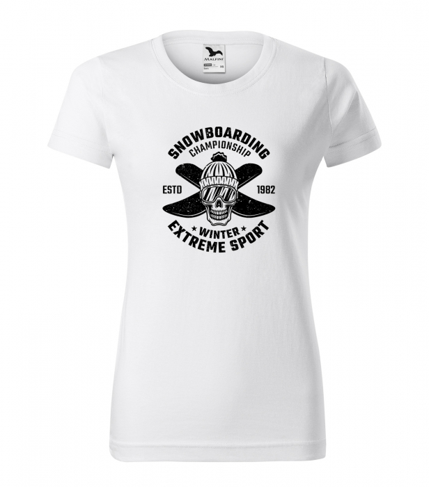 Tricou pentru pasionatii de snowboard, cadoul perfect, Snowboarding Extreme Championship [1]